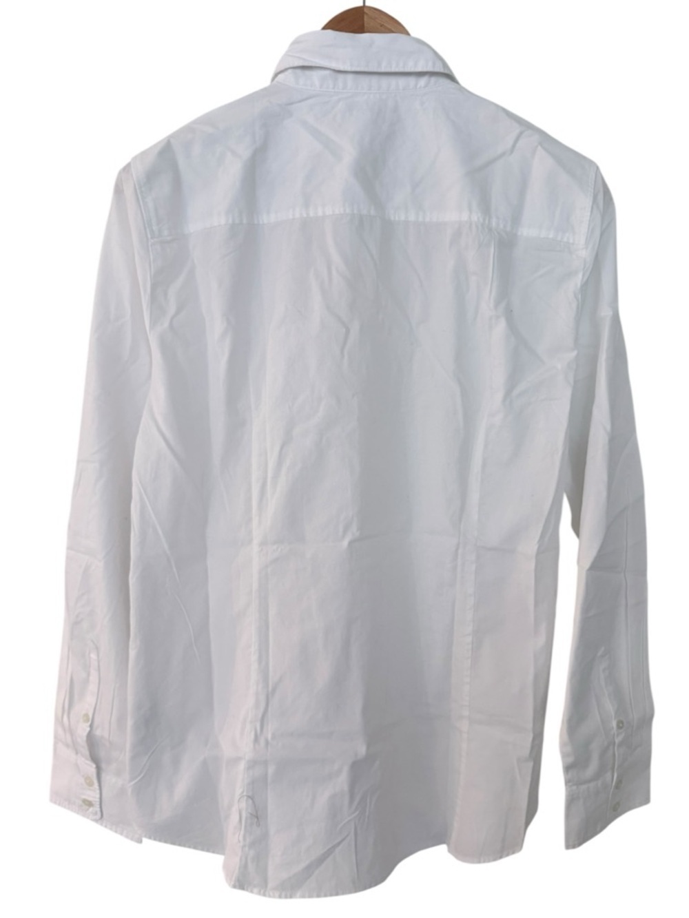 J. CREW Jeweled Bow Button Up Shirt White Size L NEW - Picture 4 of 8
